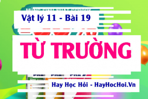 Từ trường là gì? Đường sức từ của dòng diện và Quy tắc nắm tay phải - Vật lý 11 bài 19